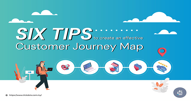Six tips to create an effective customer journey map