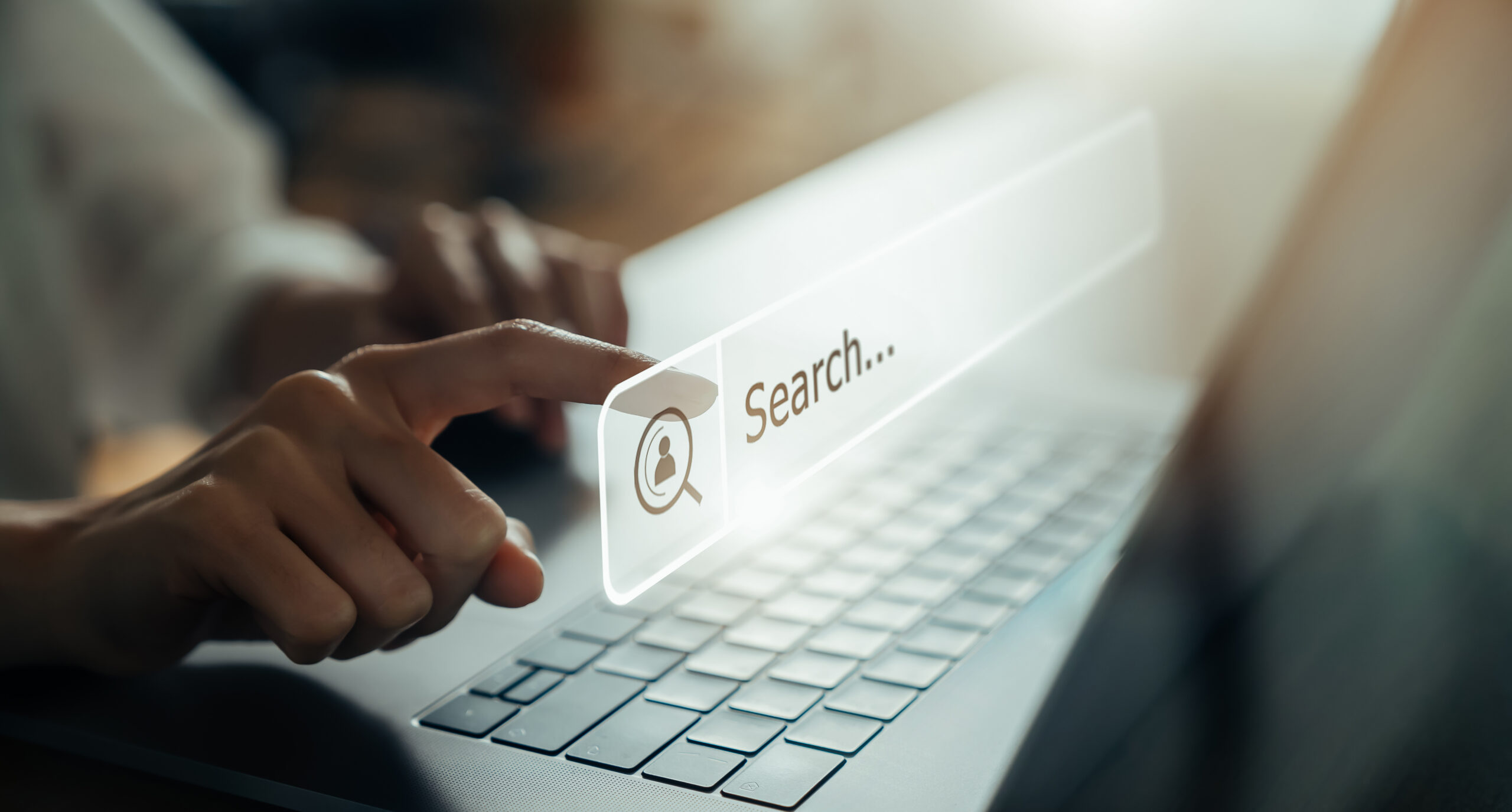 Image of searching keywords
