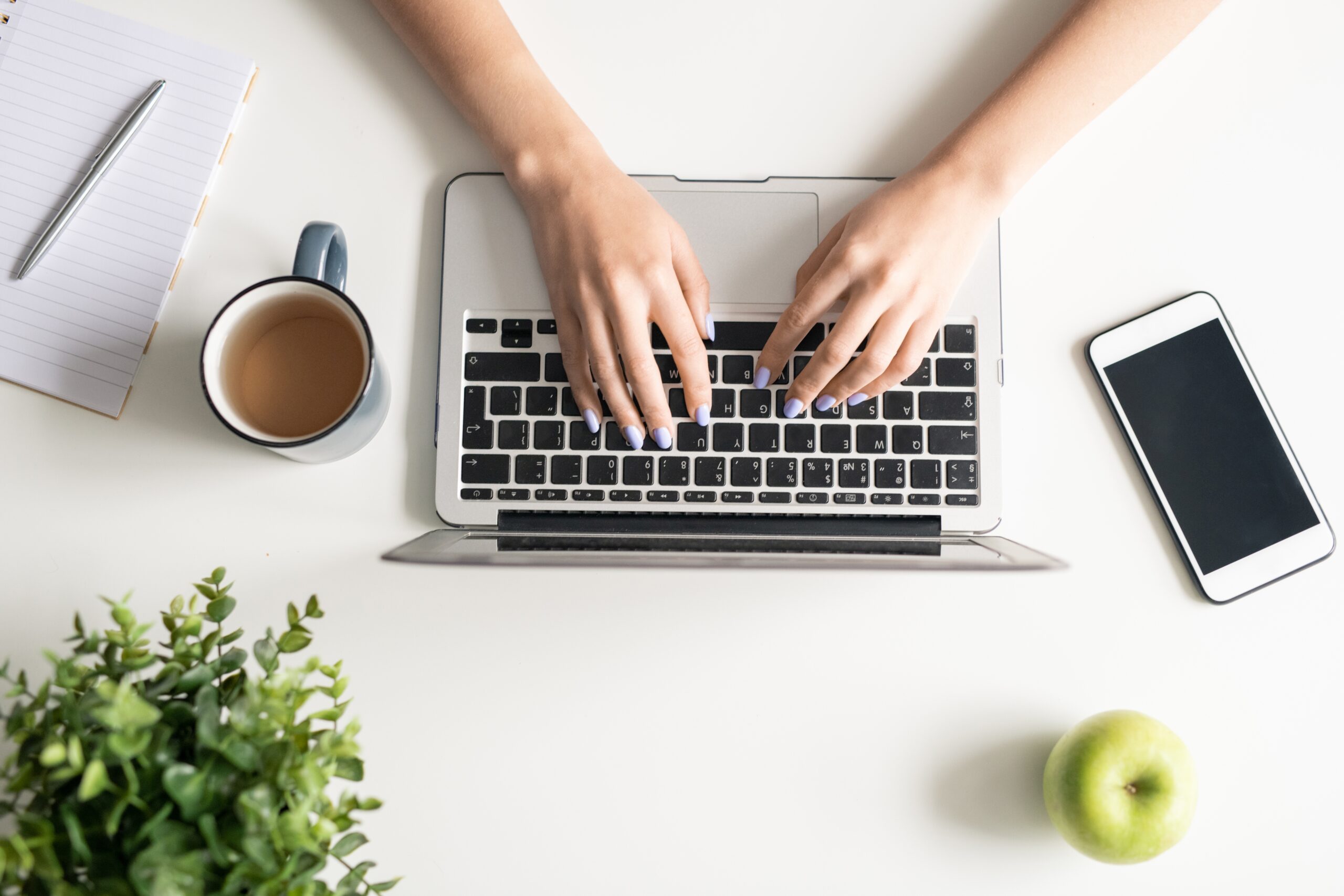 Image of typing write-ups